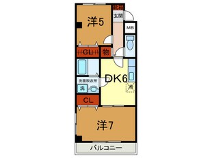 トライレイトナの物件間取画像